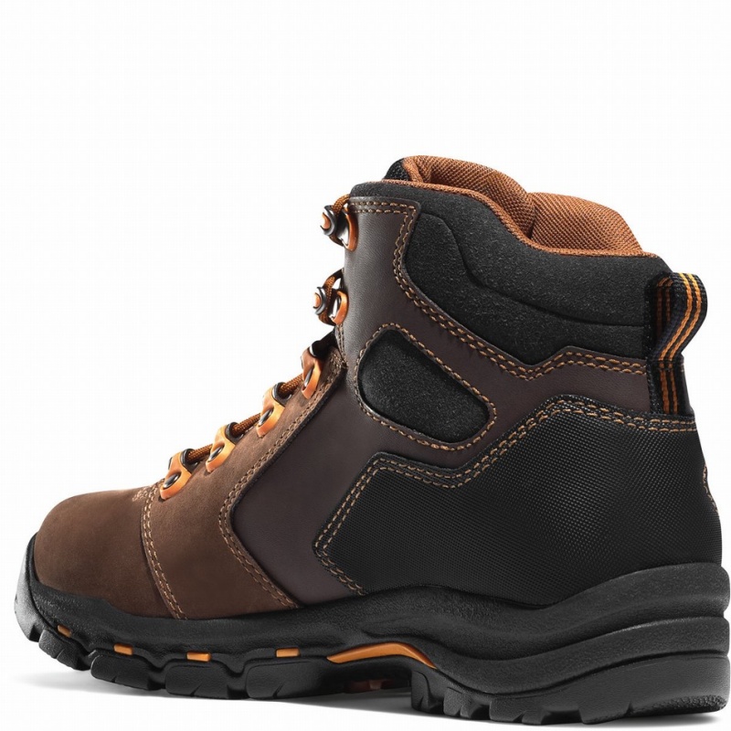 Brown Danner Vicious Men's Work Boots | 56286