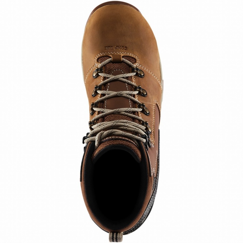 Brown Danner Vicious Men's Work Boots | 89055