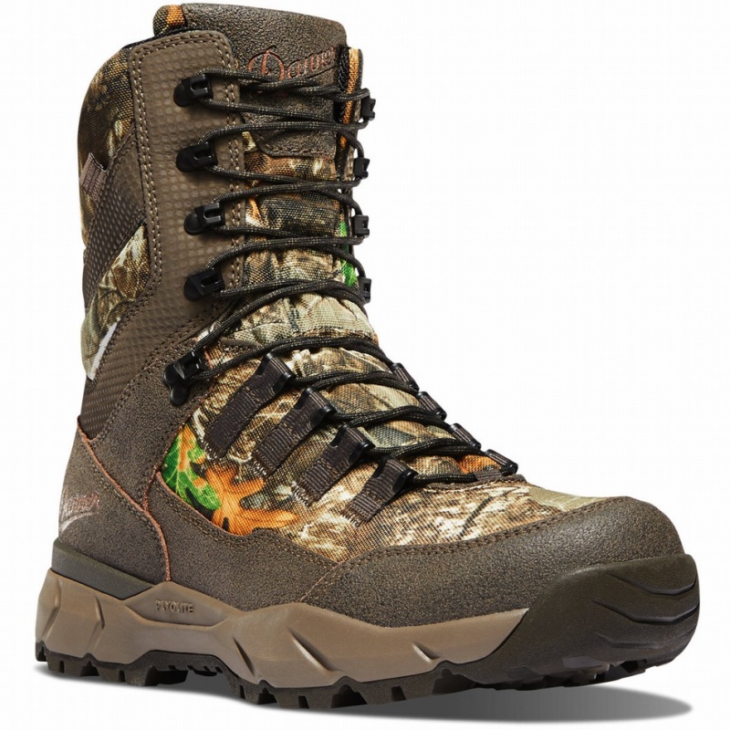 Brown Danner Vital Men's Hunting Boots | 14024