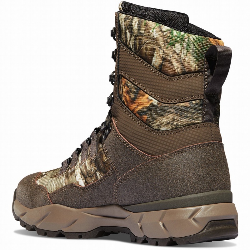 Brown Danner Vital Men's Hunting Boots | 12720