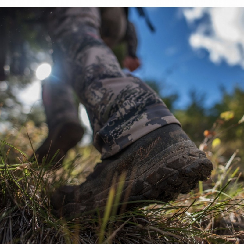 Brown Danner Vital Men's Hunting Boots | 26861