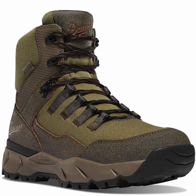 Brown Danner Vital Trail Men's Hiking Boots | 82082