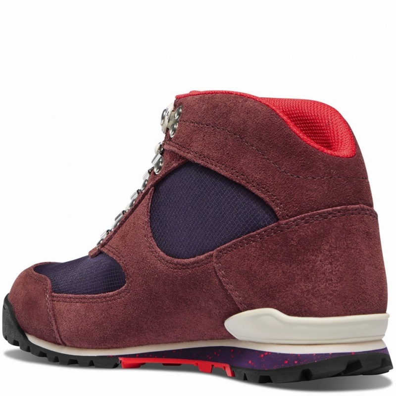 Burgundy Danner Jag Dry Weather Women's Boots | 42766