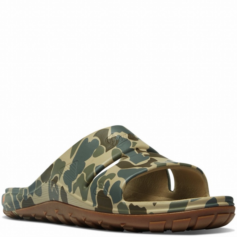 Camo Danner Huckberry Shelter Cove Women's Sandals | 14317