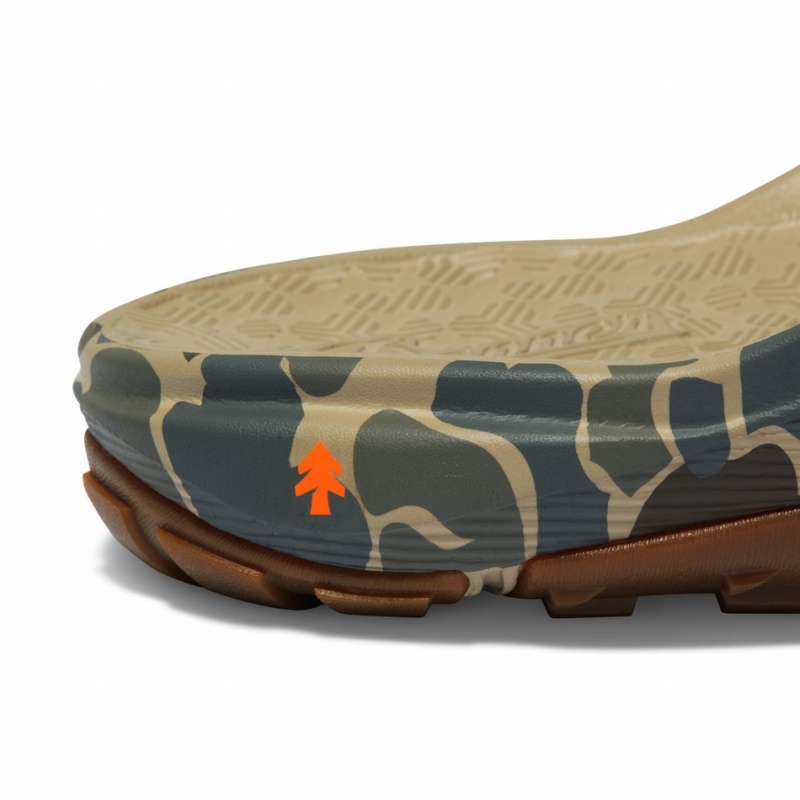 Camo Danner Huckberry Shelter Cove Women's Sandals | 14317