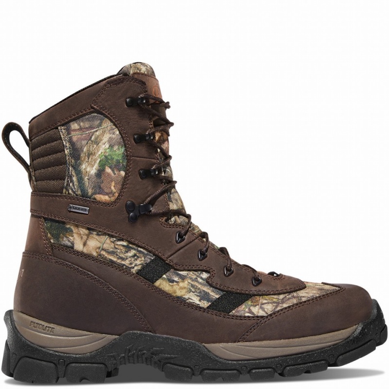 Chocolate Danner Alsea Men\'s Hunting Boots | 65479