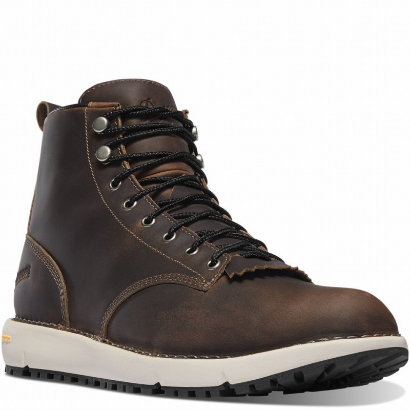 Chocolate Danner Logger 917 Men's Boots | 16323