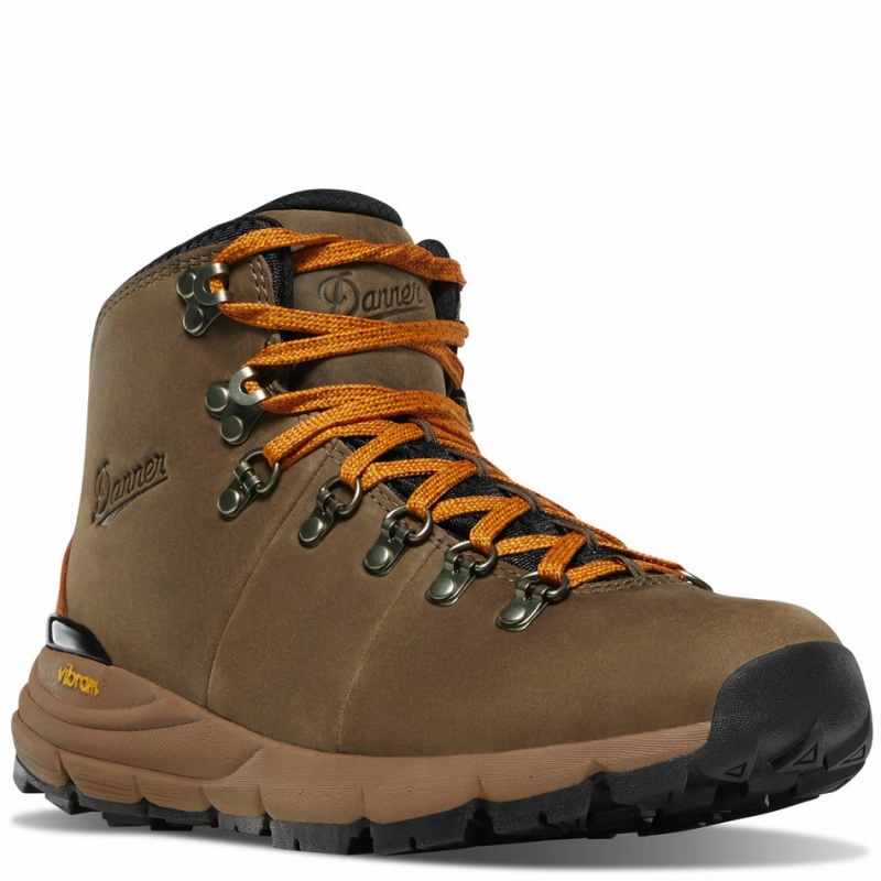 Chocolate Danner Mountain 600 Men's Hiking Boots | 98579