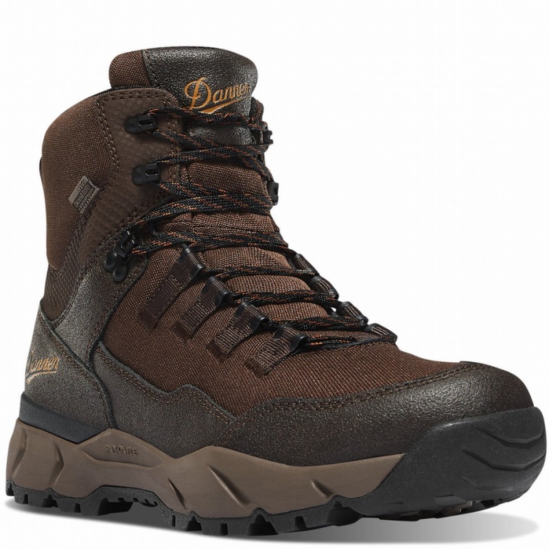 Coffee Danner Vital Trail Men's Hiking Boots | 89056