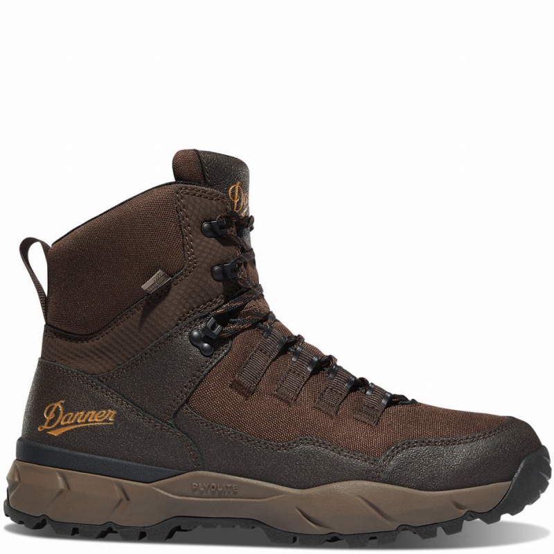 Coffee Danner Vital Trail Men\'s Hiking Boots | 89056