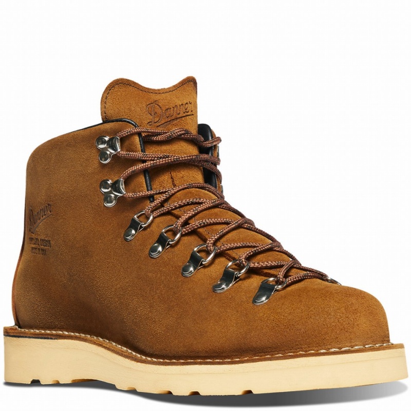 Gold Danner Mountain Light Men's Hiking Boots | 13114