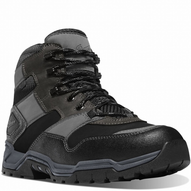 Grey Danner Field Ranger Men's Work Boots | 28761