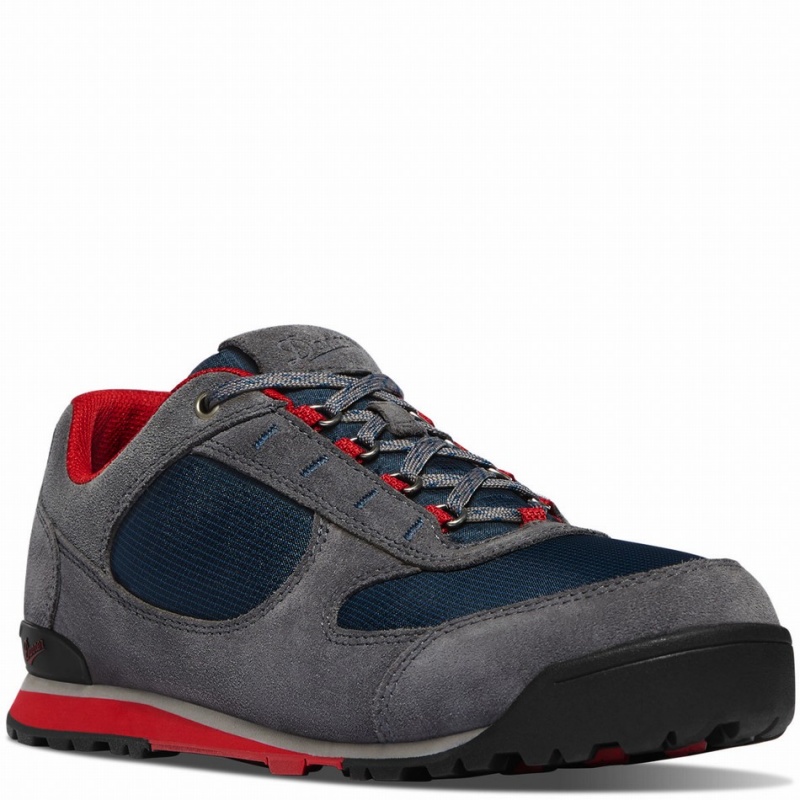 Grey Danner Jag Low Men's Hiking Shoes | 96221