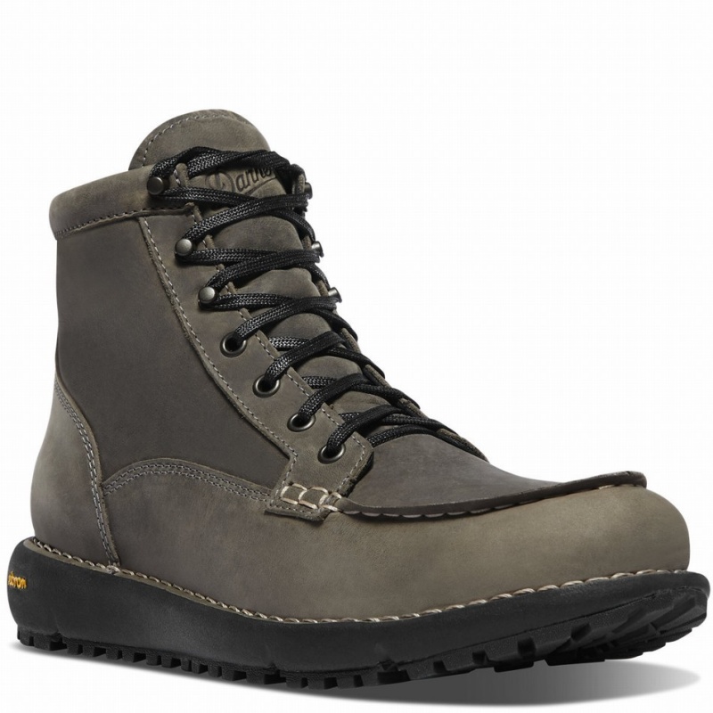 Grey Danner Logger Moc 917 GTX Men's Boots | 10880