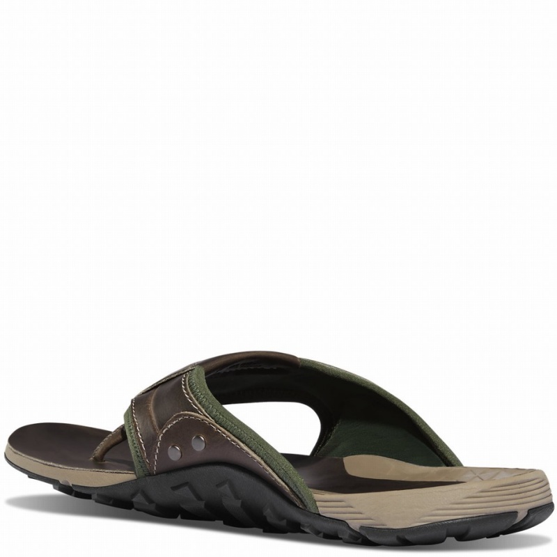 Grey Danner Lost Coast Men's Sandals | 77680