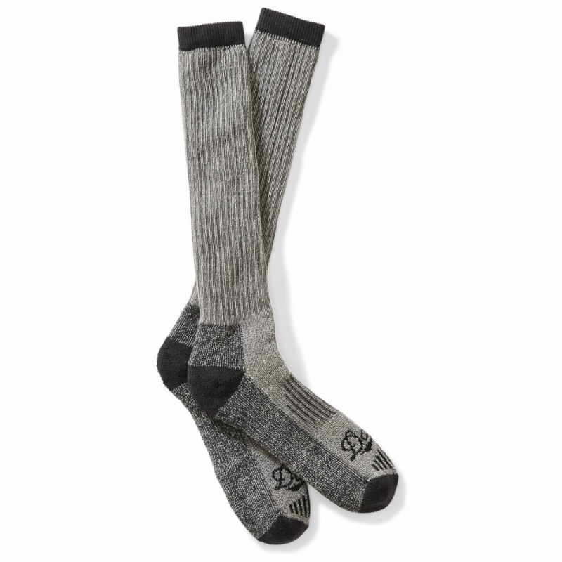 Grey Danner Merino Heavyweight Hunting Men\'s Socks | 36354