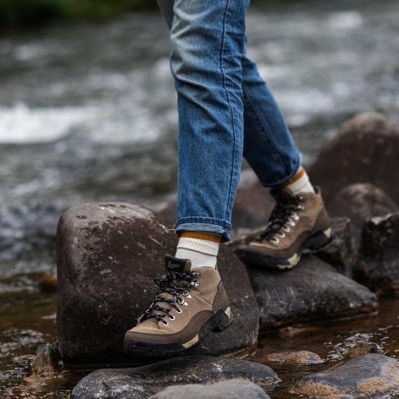 Grey Danner Panorama Women's Hiking Boots | 86072