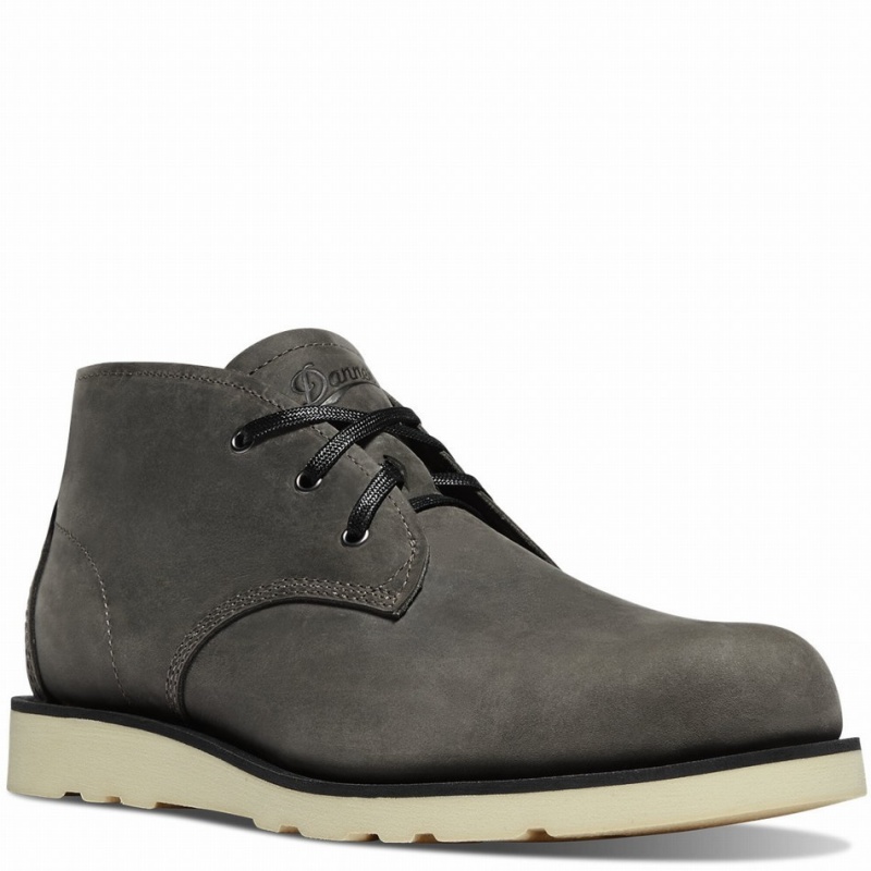 Grey Danner Pine Grove Men's Chukka Boots | 33642