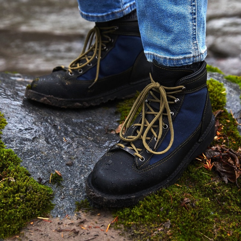 Navy Danner Ridge Women's Boots | 85166