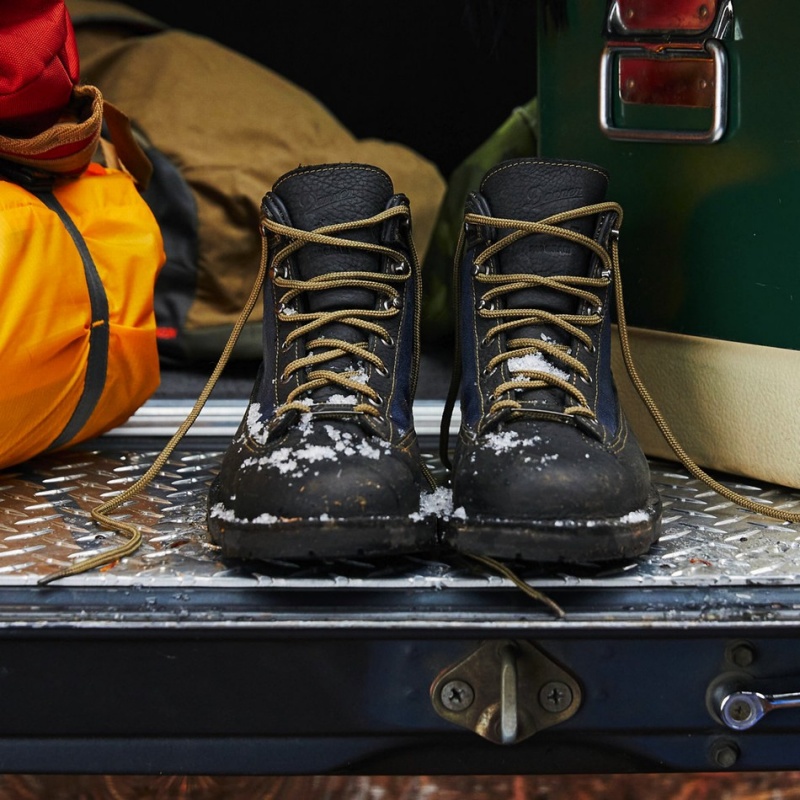 Navy Danner Ridge Women's Boots | 85166