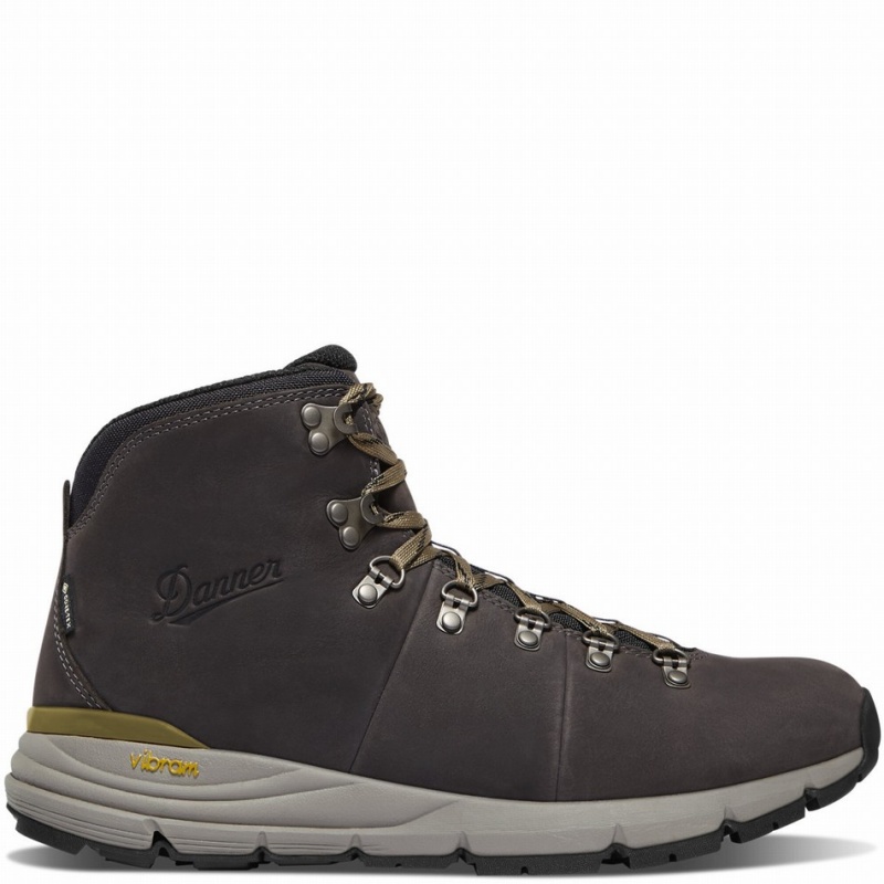 Obsidian Danner Mountain 600 Leaf GTX Men\'s Hiking Boots | 17373