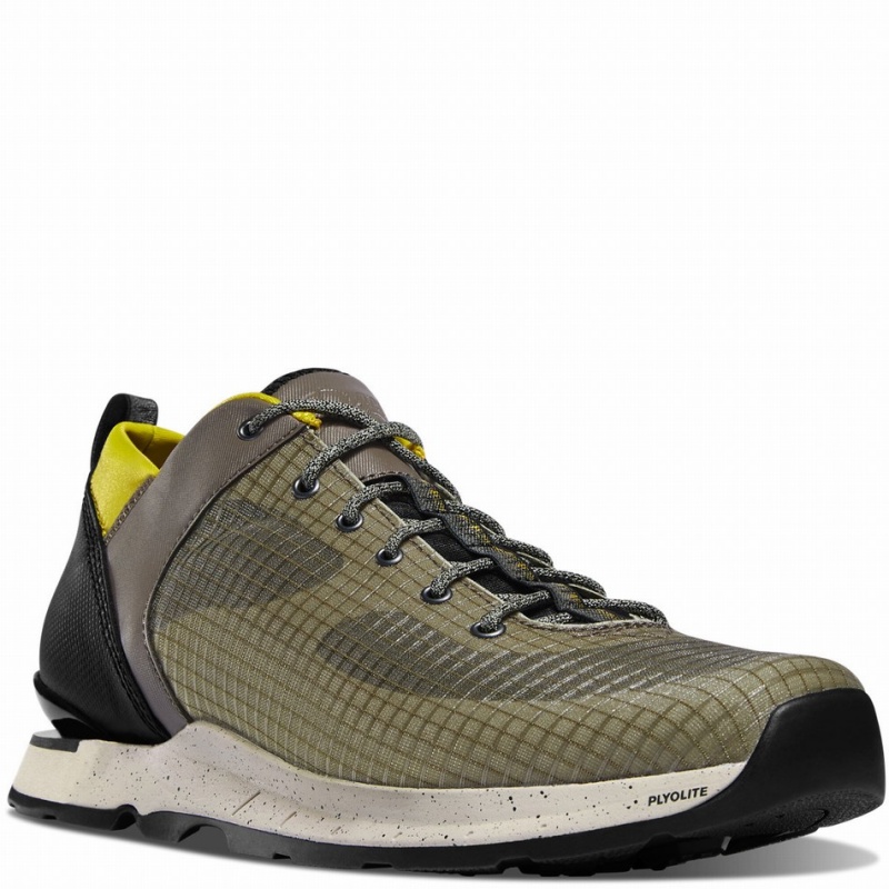 Olive Danner Desert Overlook Men's Hiking Shoes | 10296