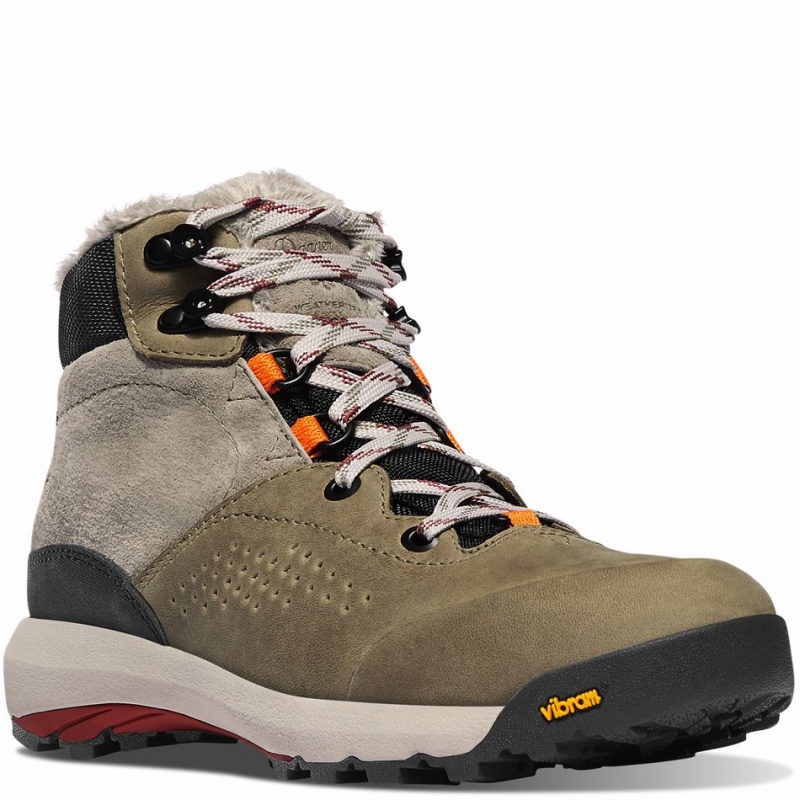 Olive Danner Inquire Mid Insulated Women's Boots | 17846