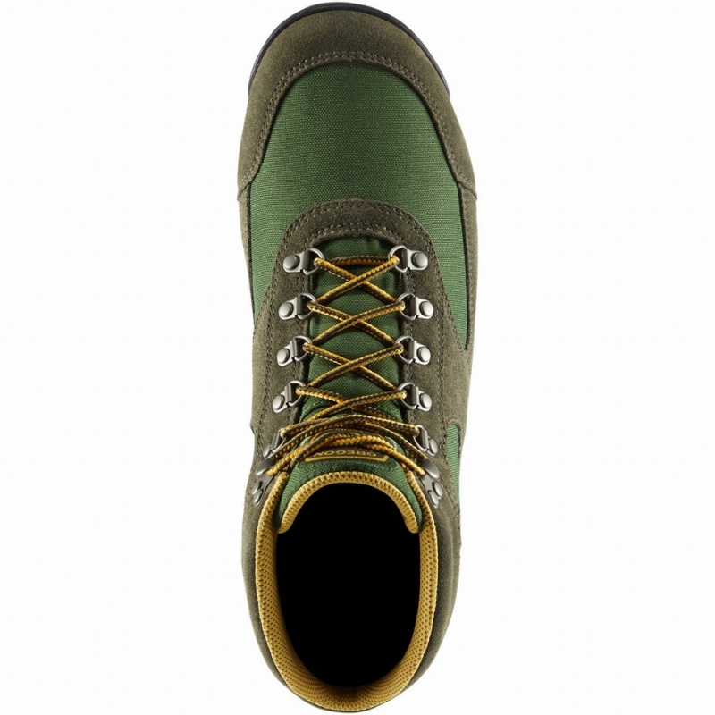 Olive Danner Jag Men's Hiking Boots | 42282