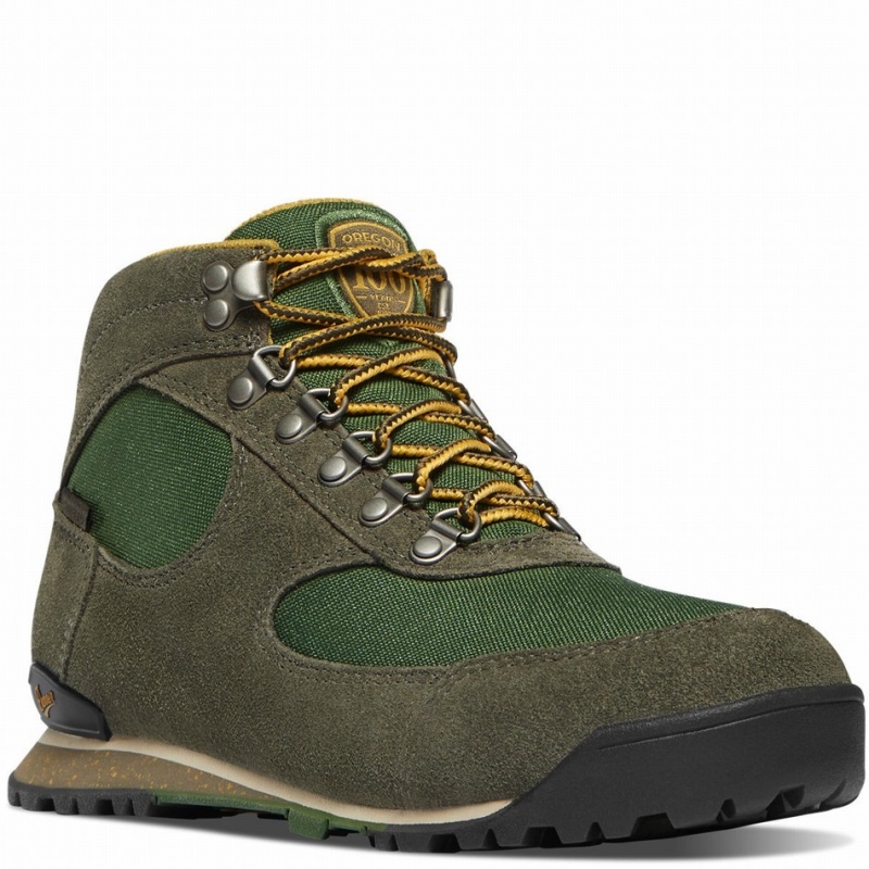 Olive Danner Jag Women's Hiking Boots | 20807