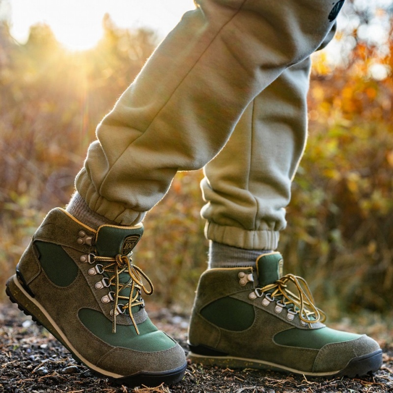 Olive Danner Jag Women's Hiking Boots | 20807