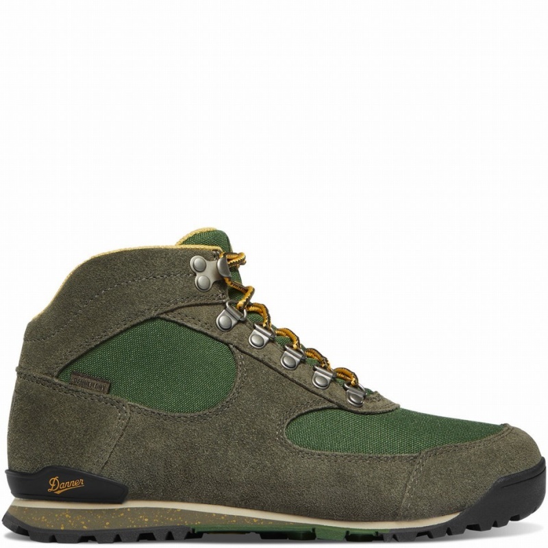 Olive Danner Jag Women\'s Hiking Boots | 20807