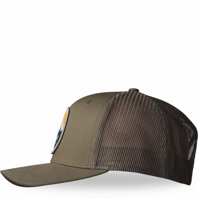 Olive Danner Trucker Men's Caps | 94588