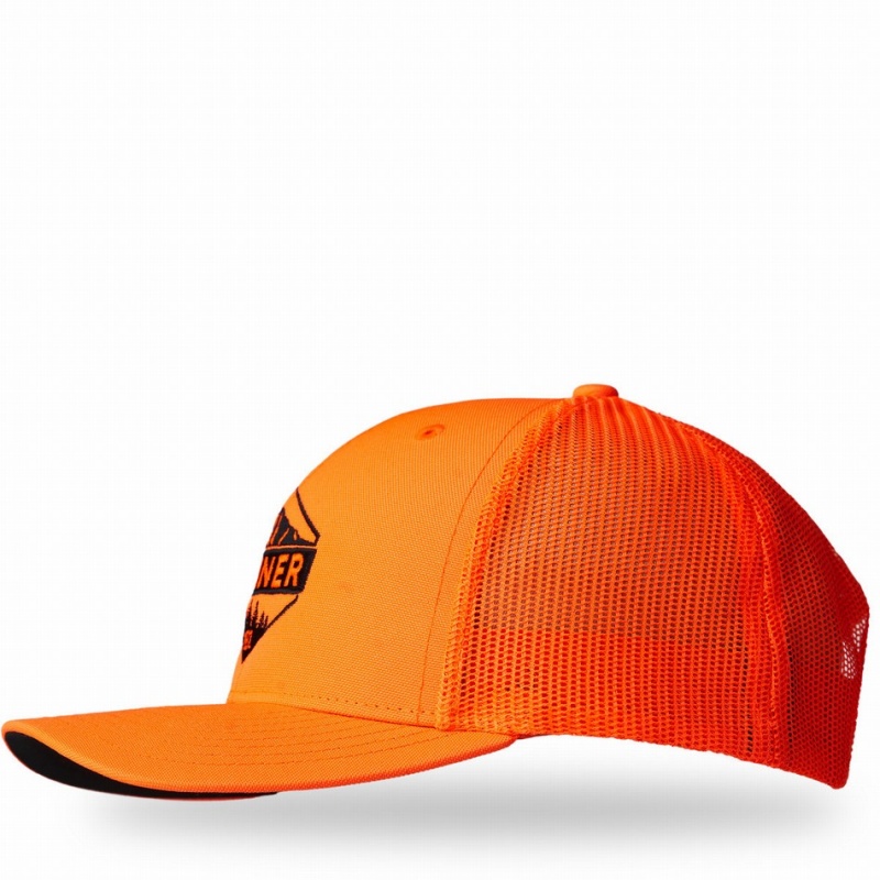 Orange Danner Trucker Men's Caps | 40218